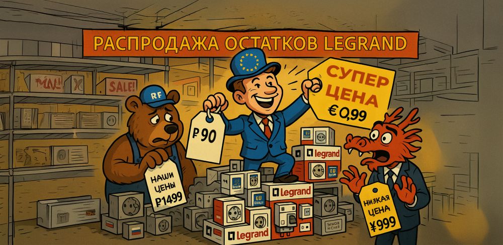Грандиозная распродажа продукции Legrand!