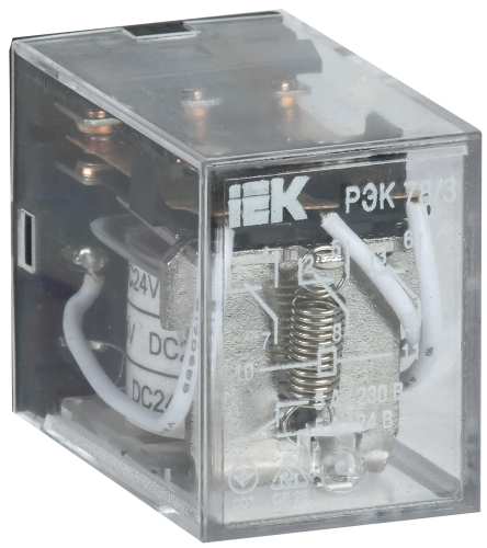 IEK Реле РЭК78/3(MY3) 5А 24В DC