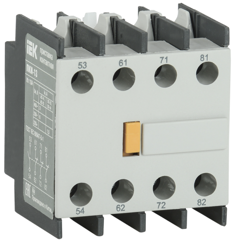 IEK Приставка ПКИ-13 дополнительные контакты 1NO+3NC